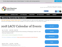 Tablet Screenshot of lacunet.org